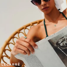 Colar LECARRÉ Quartzo e Topázio Ouro 18k GD100OA.00