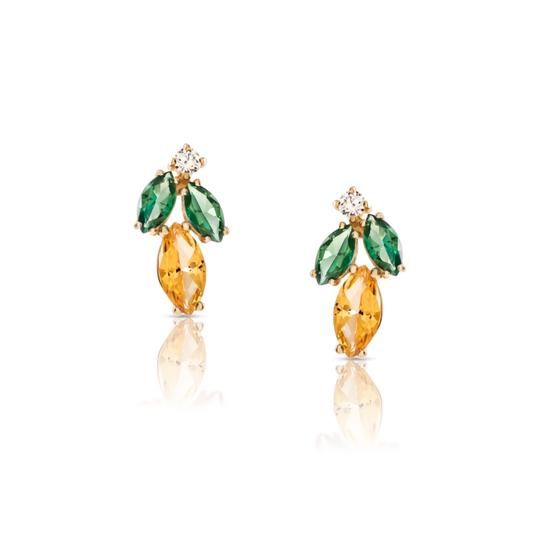 Brincos LOOXE Diamantes TRL006634