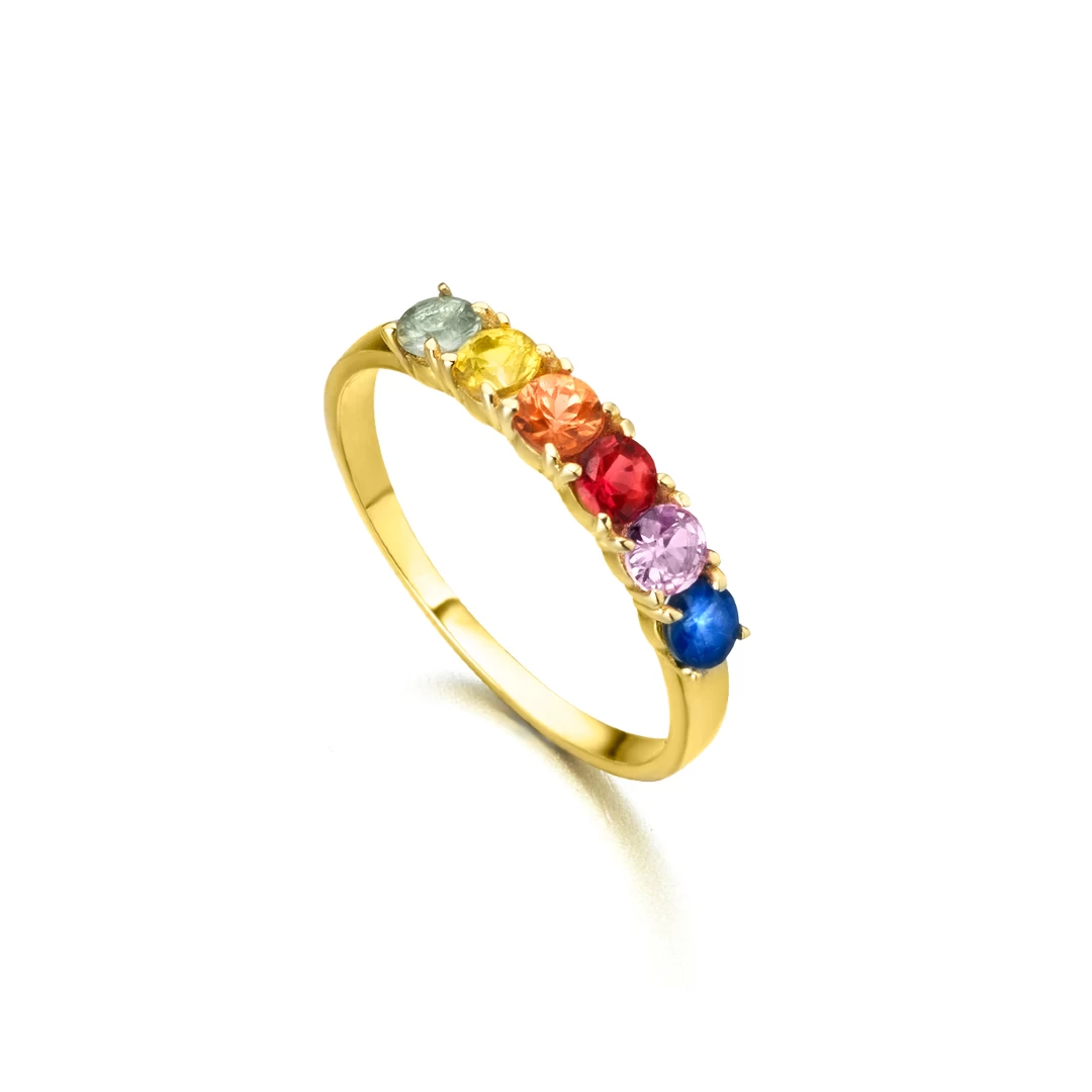 Anel LECARRÉ Safiras Ouro 18k GA015OA