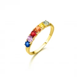 Anel LECARRÉ Safiras Ouro 18k GA015OA