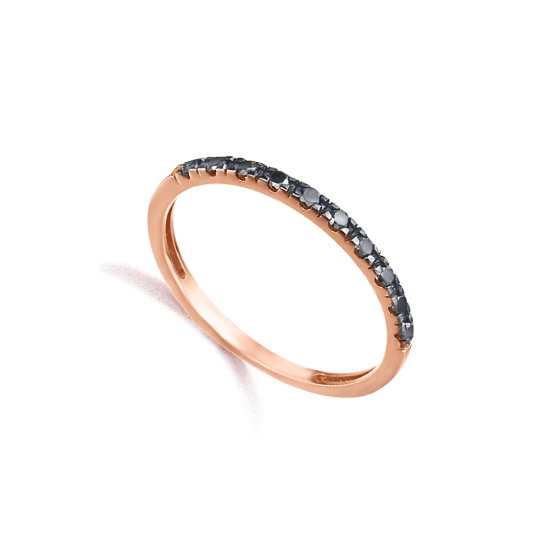 Anel LECARRÉ Diamantes Ouro 18k GA076OR-BL