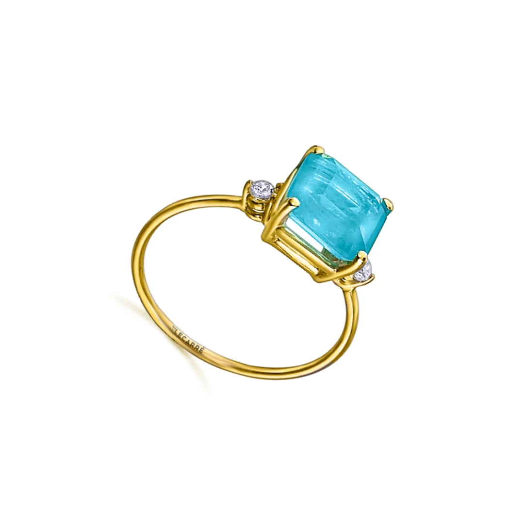 Anel LECARRÉ Topázio Ouro 18k GA143OA