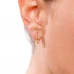 Imagem Secundária número 1 em Miniatura do produto Brincos LECARRÉ Diamantes Ouro 18k GB003OA