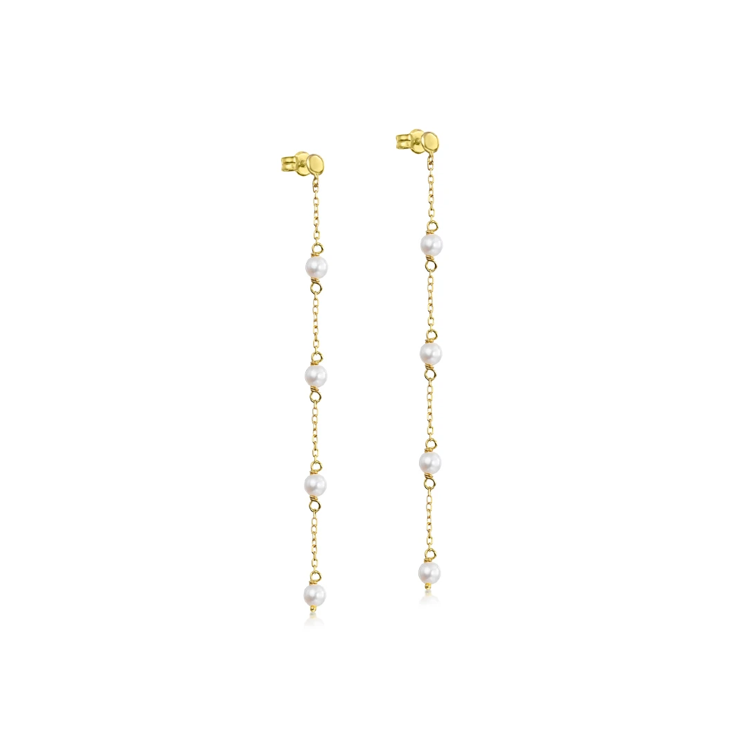 Brincos LECARRÉ Pérolas Ouro 18k GB071OA