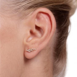 Brincos LECARRÉ Diamantes Ouro 18k GB153OA