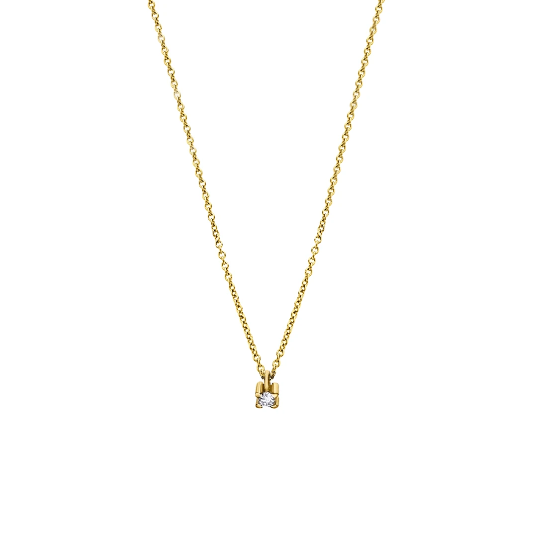 Colar LECARRÉ Diamante Ouro 18k GD097OA