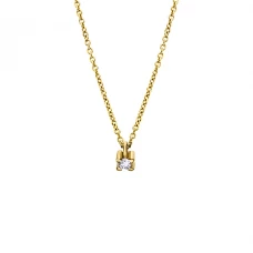 Colar LECARRÉ Diamante Ouro 18k GD097OA