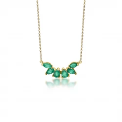 Colar LECARRÉ Esmeraldas Ouro 18k GD107ES