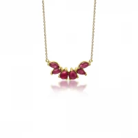 Colar LECARRÉ Rubis Ouro 18k GD107RU