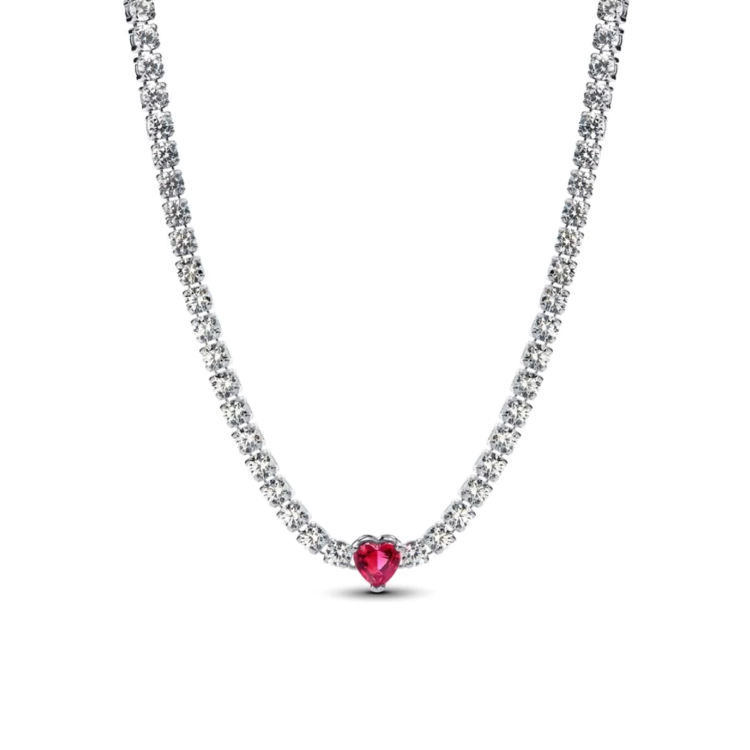Colar PANDORA Coração Halo 393549C01-40