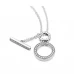 Colar PANDORA Double Hoop 399039C01-45
