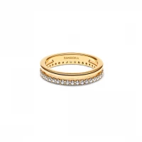 Anel PANDORA Double Band 163799C01-56