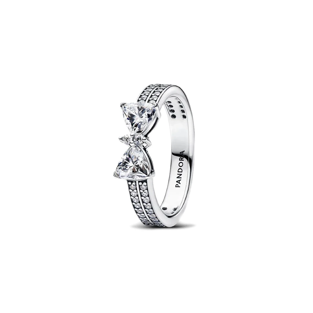 Anel PANDORA Laço Brilhante 193552C01-58