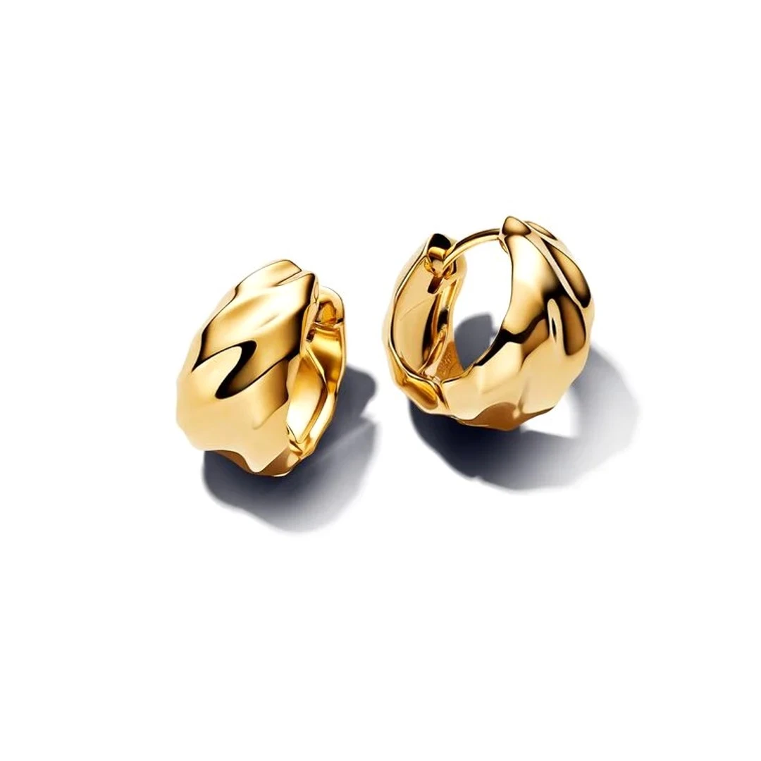 Brincos PANDORA Essence Rippled 263874C00