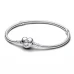 Imagem Principal em Miniatura do produto Pulseira PANDORA Moments Silver Heart 590719-20