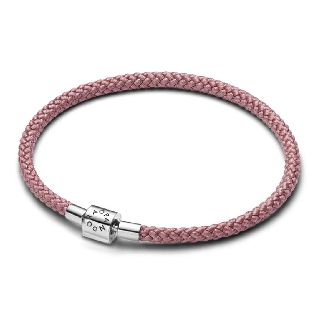 Pulseira PANDORA Cordão Rosa 594530C01-S2