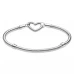 Imagem Secundária número 1 em Miniatura do produto Pulseira PANDORA Snake com Fecho Coração 599539C00-19