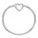 Imagem Secundária número 2 em Miniatura do produto Pulseira PANDORA Snake com Fecho Coração 599539C00-19