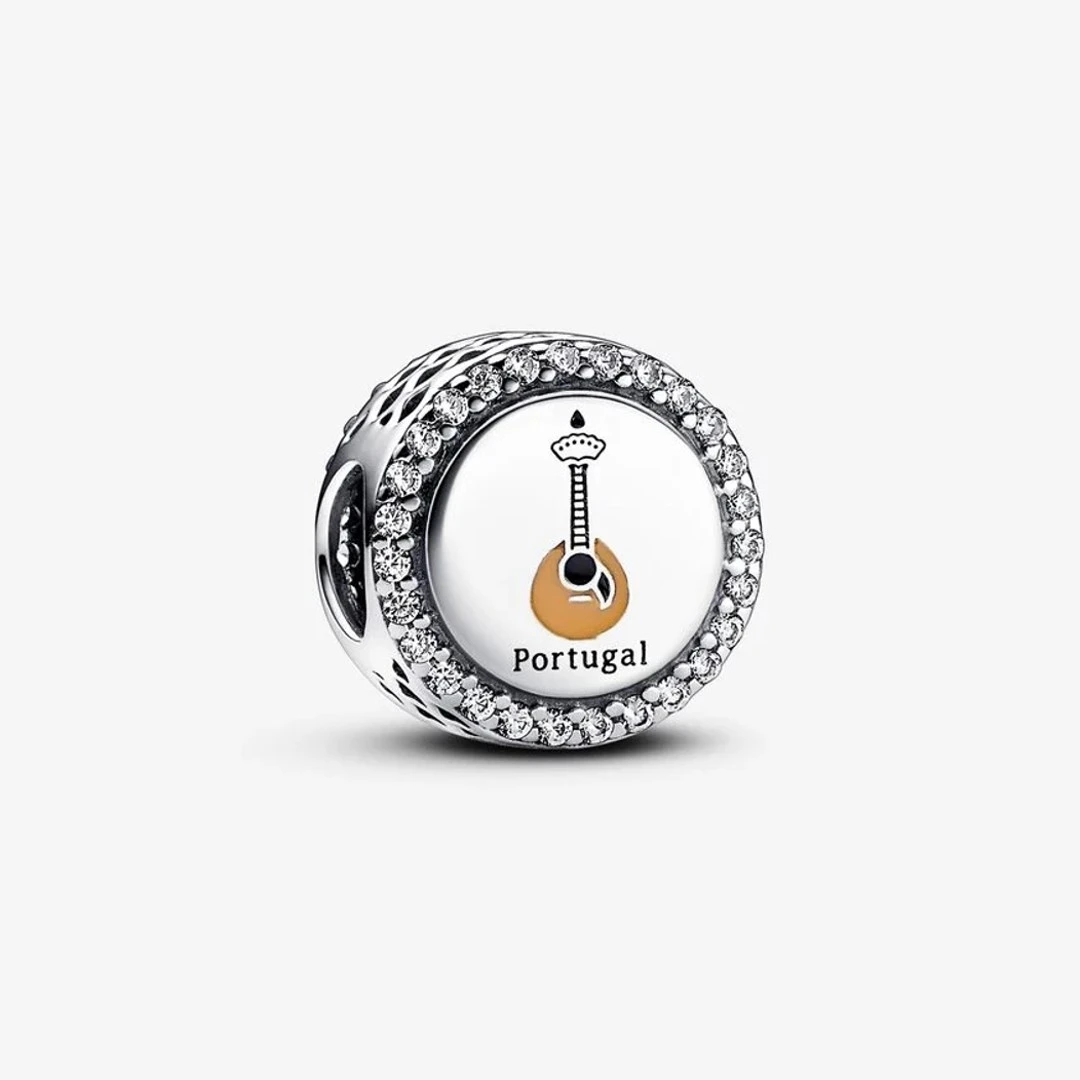 Conta PANDORA Guitarra de Fado Portuguesa 792016CZ_E056