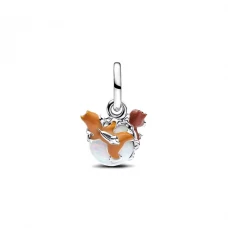 Conta PANDORA Disney  Bola de Natal Chip & Dale 793532C01