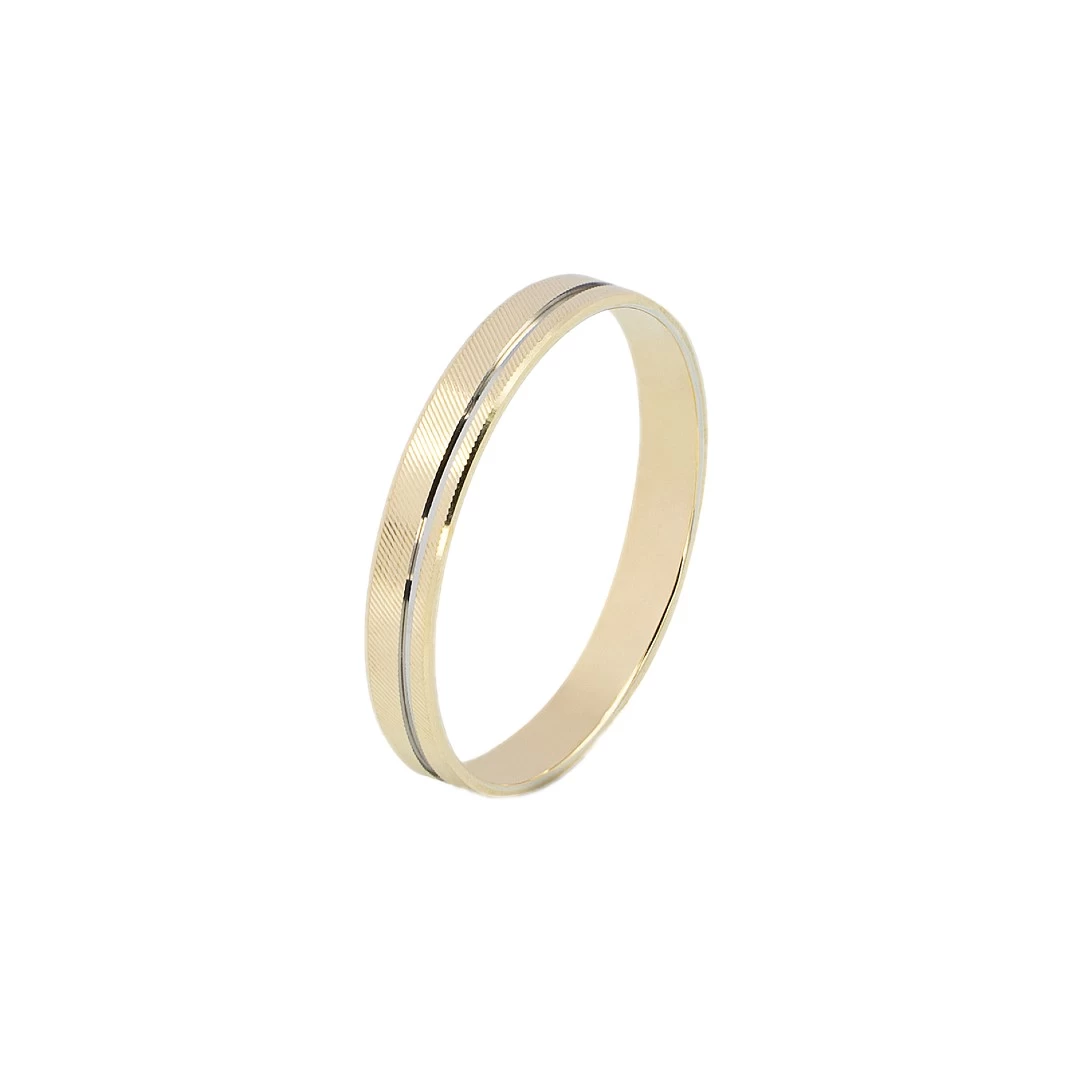 Aliança ZERUS Ouro 9K 9KALM008