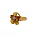Anel OURO Flor 10525
