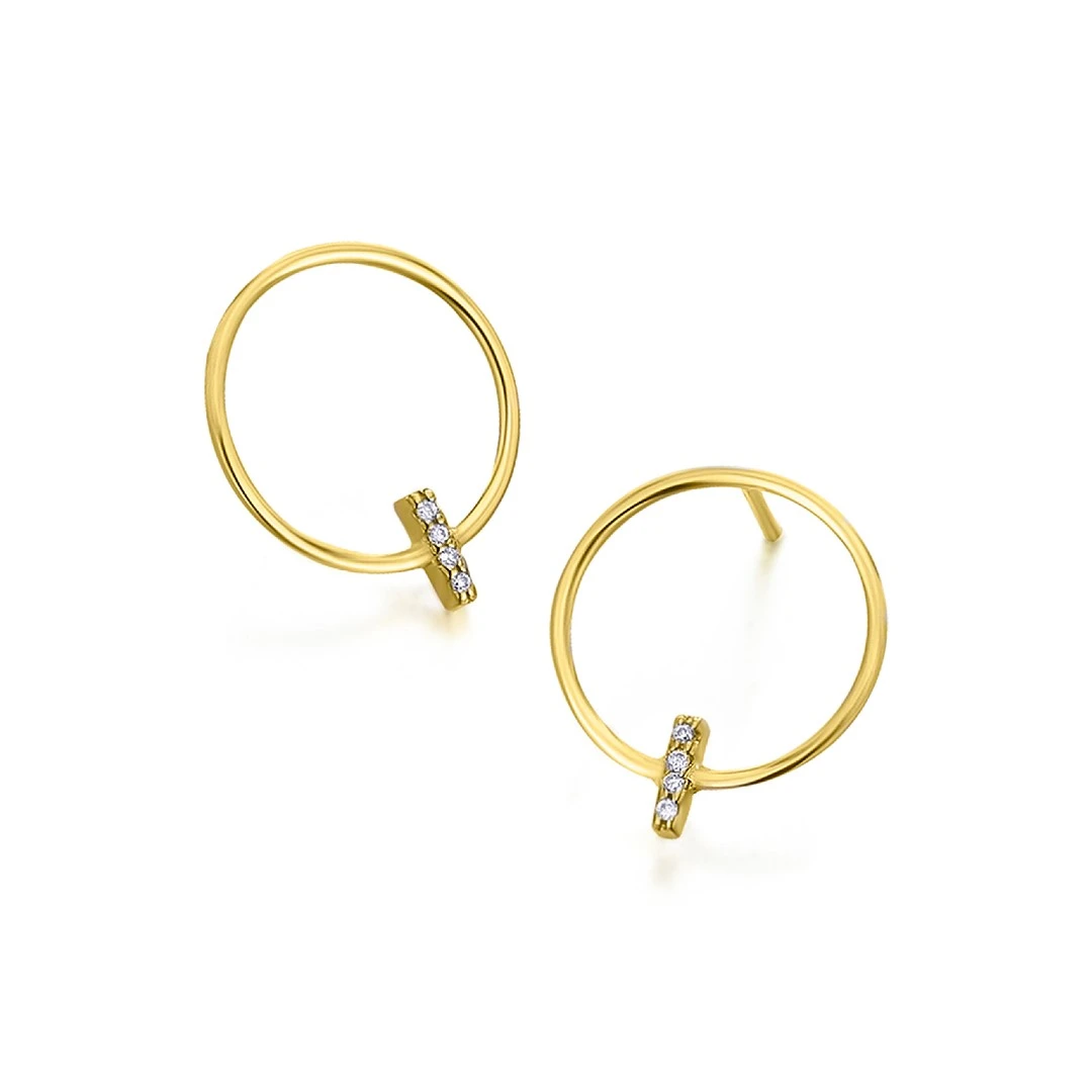 Brincos LECARRÉ Diamantes Ouro 18k GB141OA.00