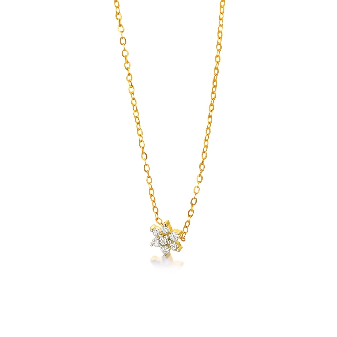 Colar LECARRÉ Diamantes Ouro 18k GD106OA.00