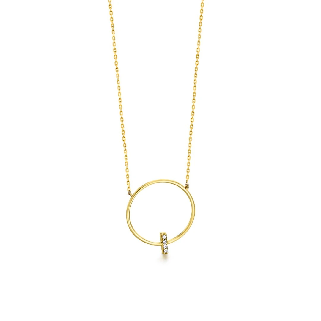 Colar LECARRÉ Diamantes Ouro 18k GD112OA.00