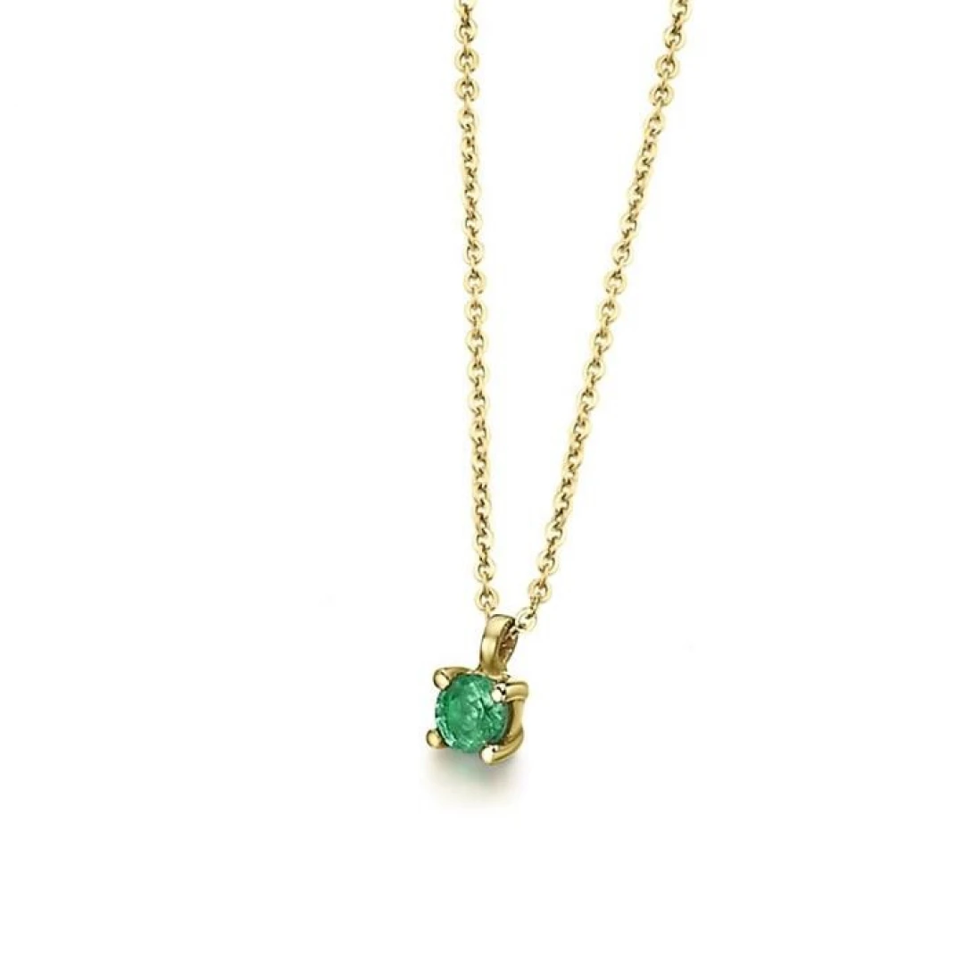 Colar LECARRÉ Esmeralda Ouro 18k GD133ES.00