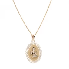 Medalha ZERUS Ouro 9K Anjo ME90075