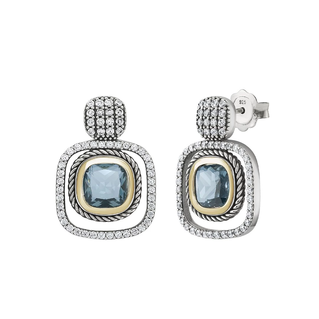 Brincos TASHI London Blue MT.BR.0108.0043