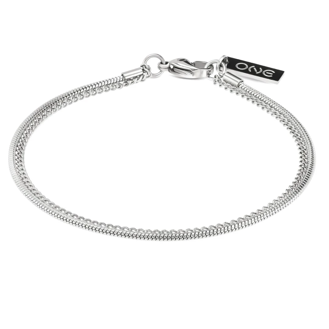 Pulseira ONE Men Trace OAMB5104SS