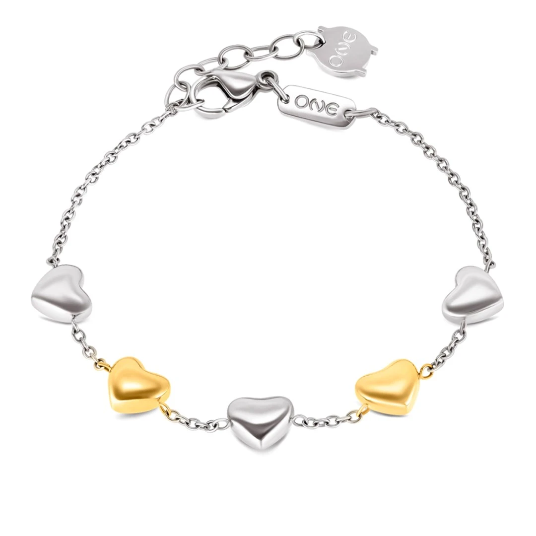 Pulseira ONE Crazy Heart OJCHB03T