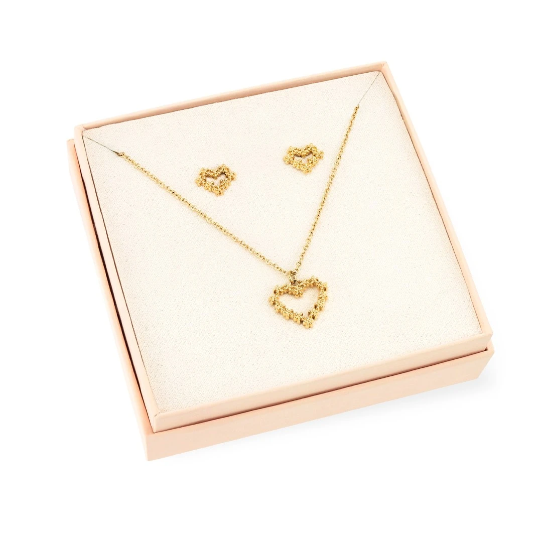 Conjuntos ONE Colar & Brincos Kind OJSET09G