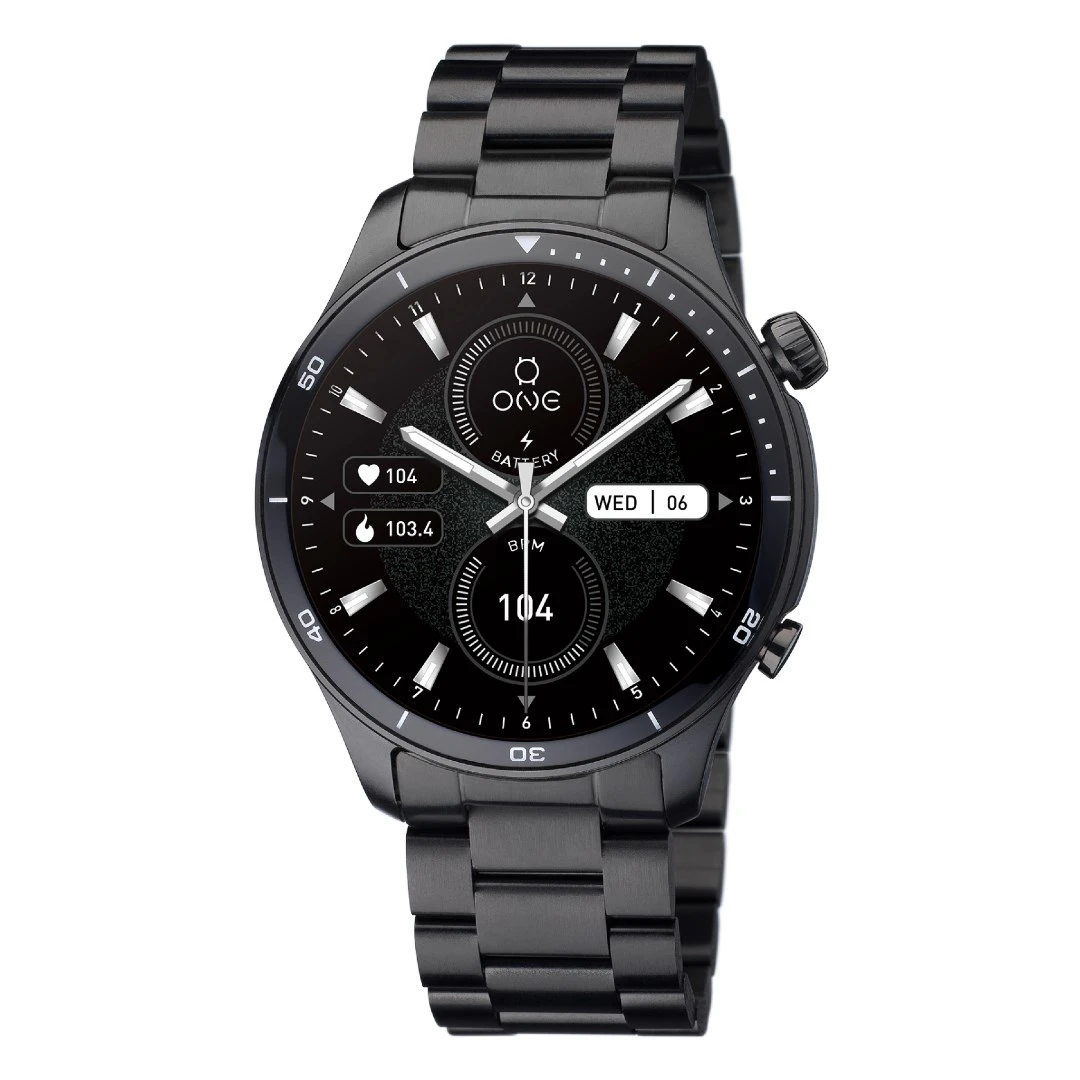 Smartwatch ONE Alphacall Black OSW0100BL41J
