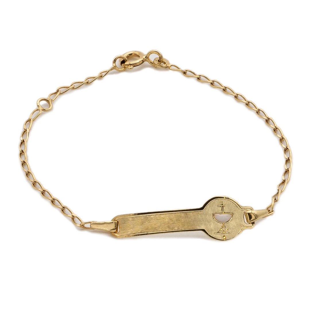 Pulseira ZERUS Ouro 9K Chapa PC90066C.001