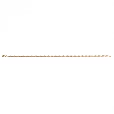 Pulseira OURO Malha Singapura 09047