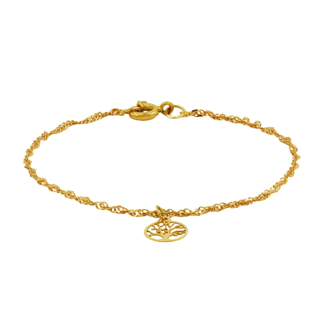 Pulseira OURO Criança Árvore da Vida 13800