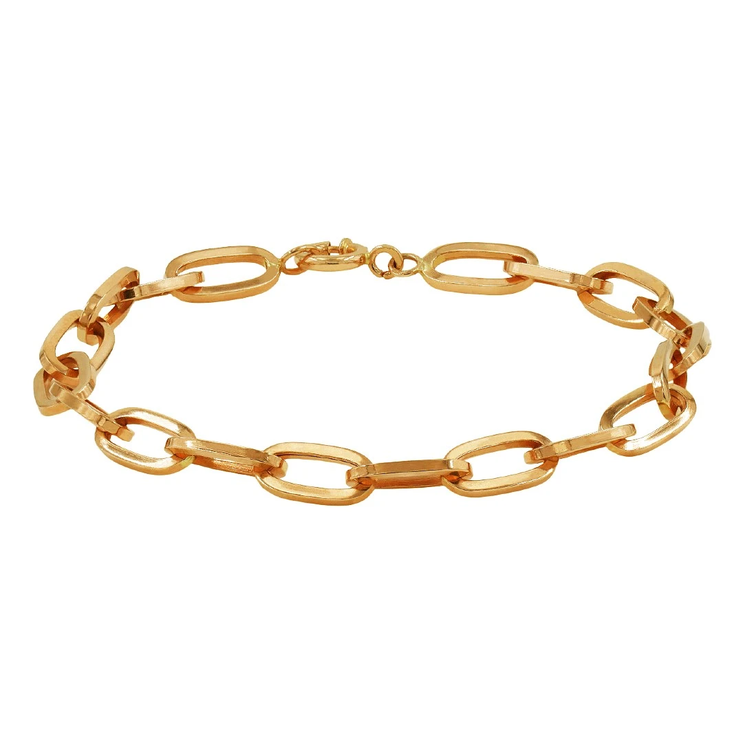 Pulseira OURO Malha Elos 14226