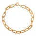 Imagem Secundária número 1 em Miniatura do produto Pulseira OURO Malha Elos 14226