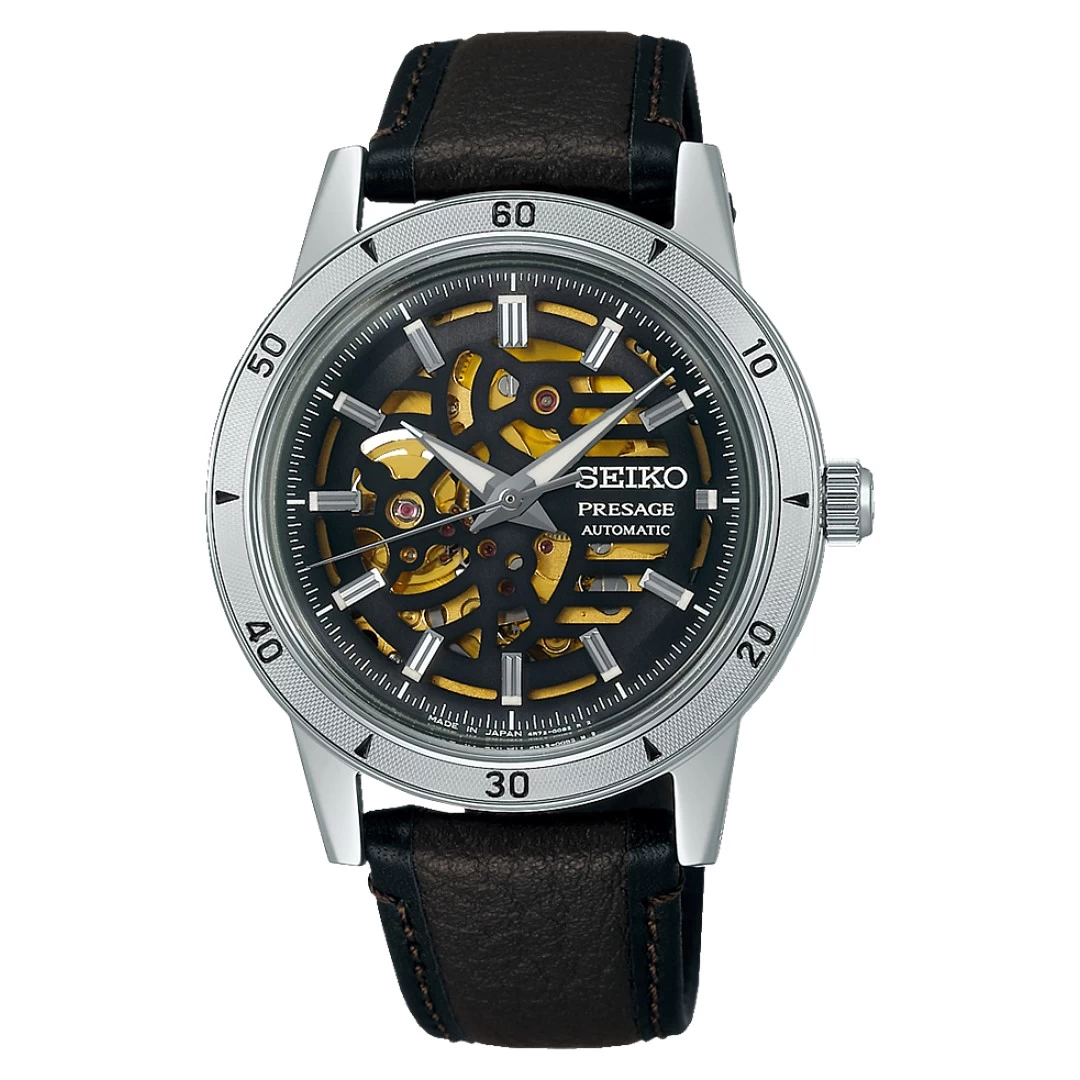 Relógio SEIKO Presage Style60's Skeleton SSA461J1
