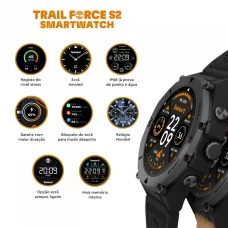 Relógio TIMBERLAND Smartwatch Trail Force S2 TDIGB00898X0
