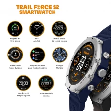 Relógio TIMBERLAND Smartwatch Trail Force S2 TDIGB00898X1