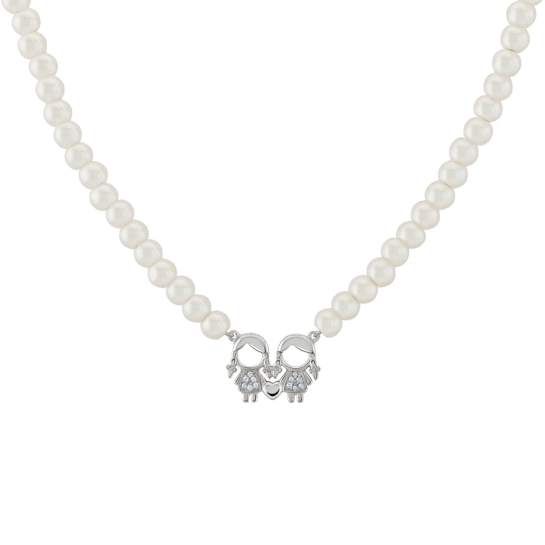 Colar UNIKE Mum Girl & Girl Pearls UK.CL.1110.0037