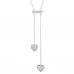 Colar UNIKE Two Hearts UK.CL.1204.0335
