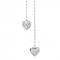 Colar UNIKE Two Hearts UK.CL.1204.0335