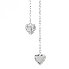 Colar UNIKE Two Hearts UK.CL.1204.0335