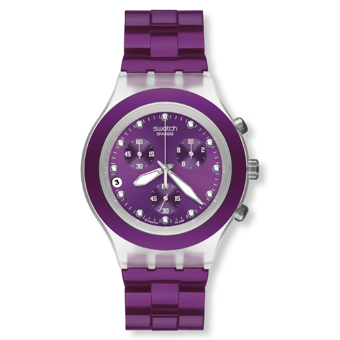 Relógio SWATCH Full Blooded Blueberry SVCK4048AG